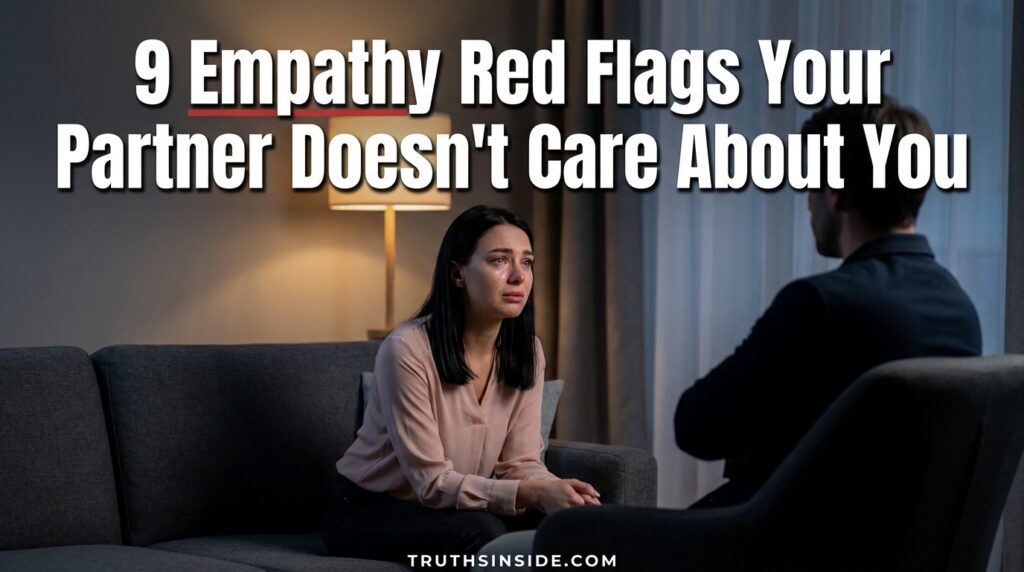 9 Empathy Red Flags Your Partner Doesn't Care About You