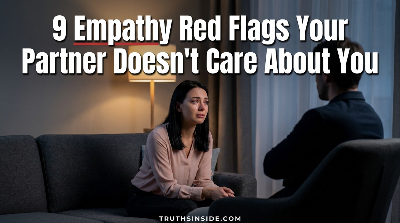 9 Empathy Red Flags Your Partner Doesn't Care About You