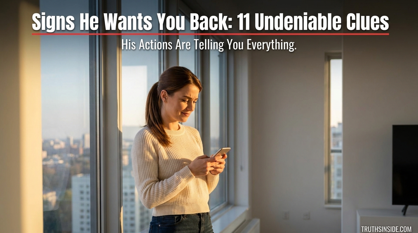Signs He Wants You Back: 11 Undeniable Clues