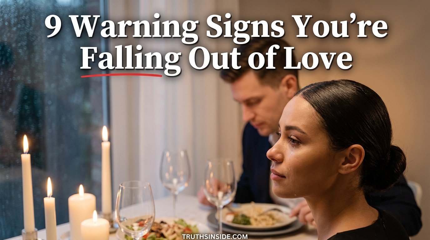 9 Warning Signs You're Falling Out of Love