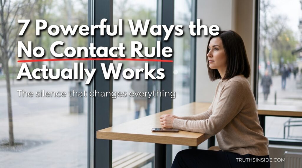 7 Powerful Ways the No Contact Rule Actually Works