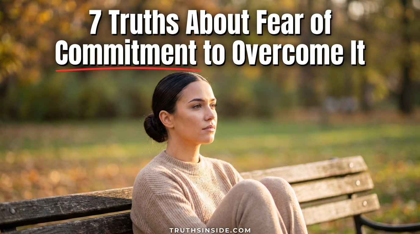 7 Truths About Fear of Commitment to Overcome It