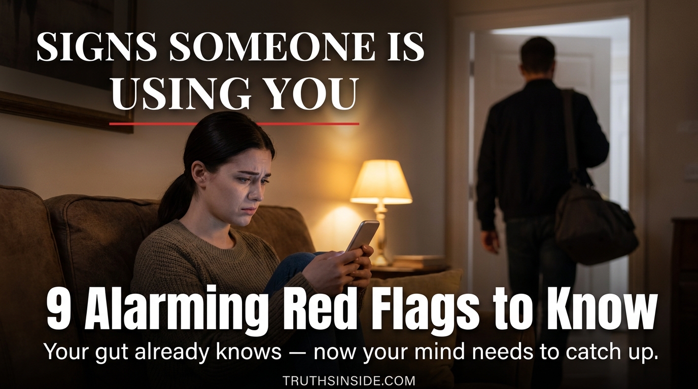 Signs Someone Is Using You: 9 Alarming Red Flags to Know
