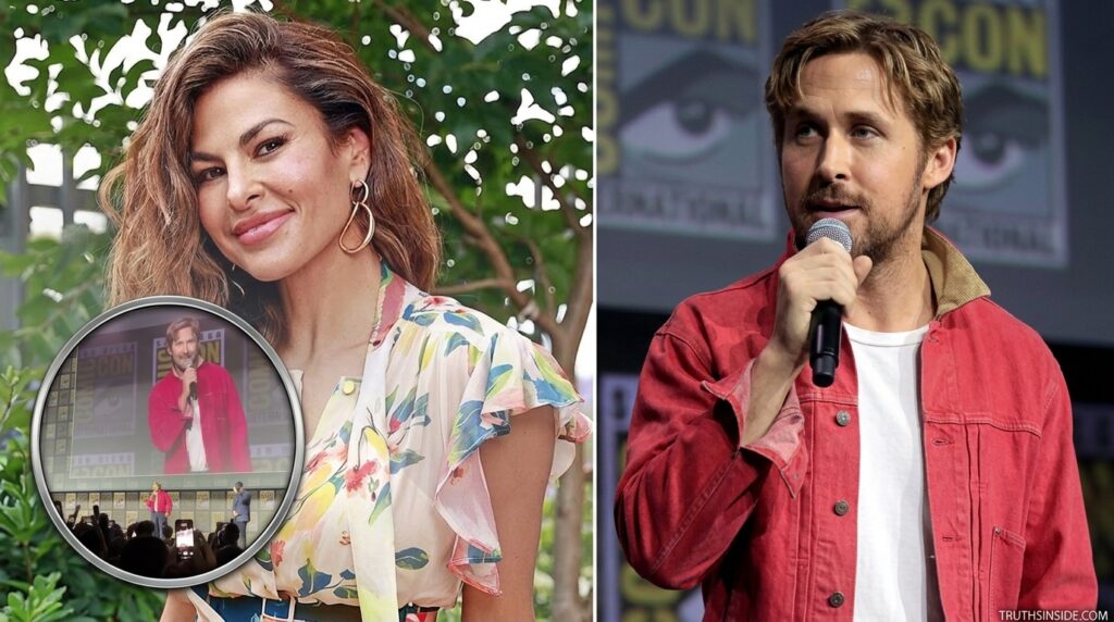 Eva Mendes Ryan Gosling Ghost Rider — Sweet Reaction