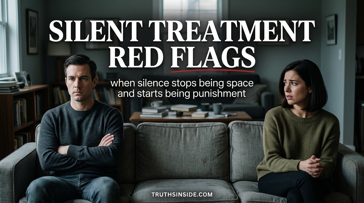 Silent Treatment Red Flags: 8 Signs It's Abuse