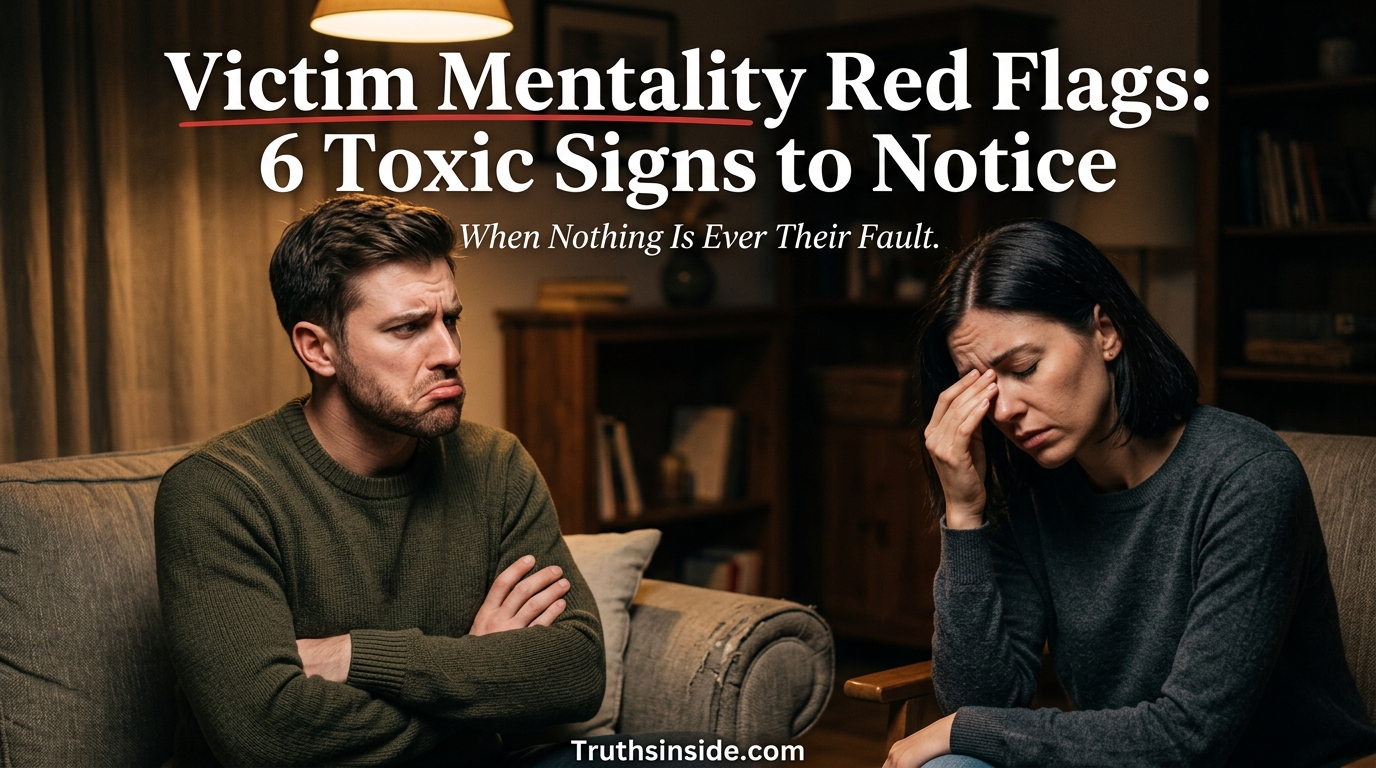 Victim Mentality Red Flags: 6 Toxic Signs to Notice