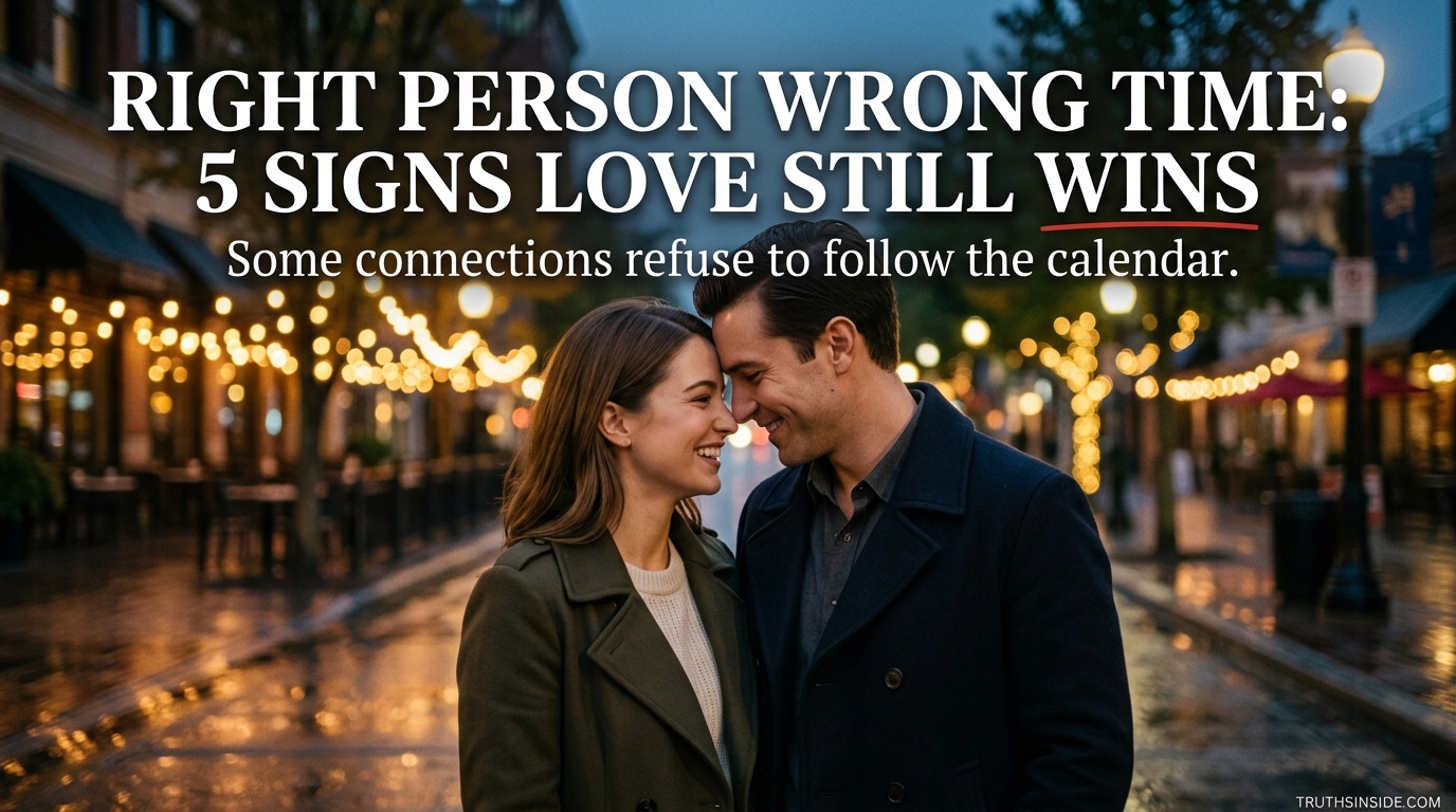 Right Person Wrong Time: 5 Signs Love Still Wins