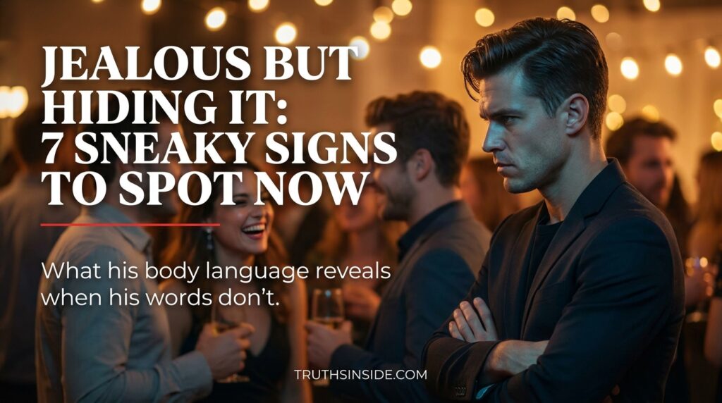 Jealous but Hiding It: 7 Sneaky Signs to Spot Now