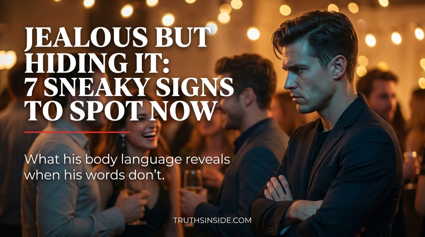 Jealous but Hiding It: 7 Sneaky Signs to Spot Now