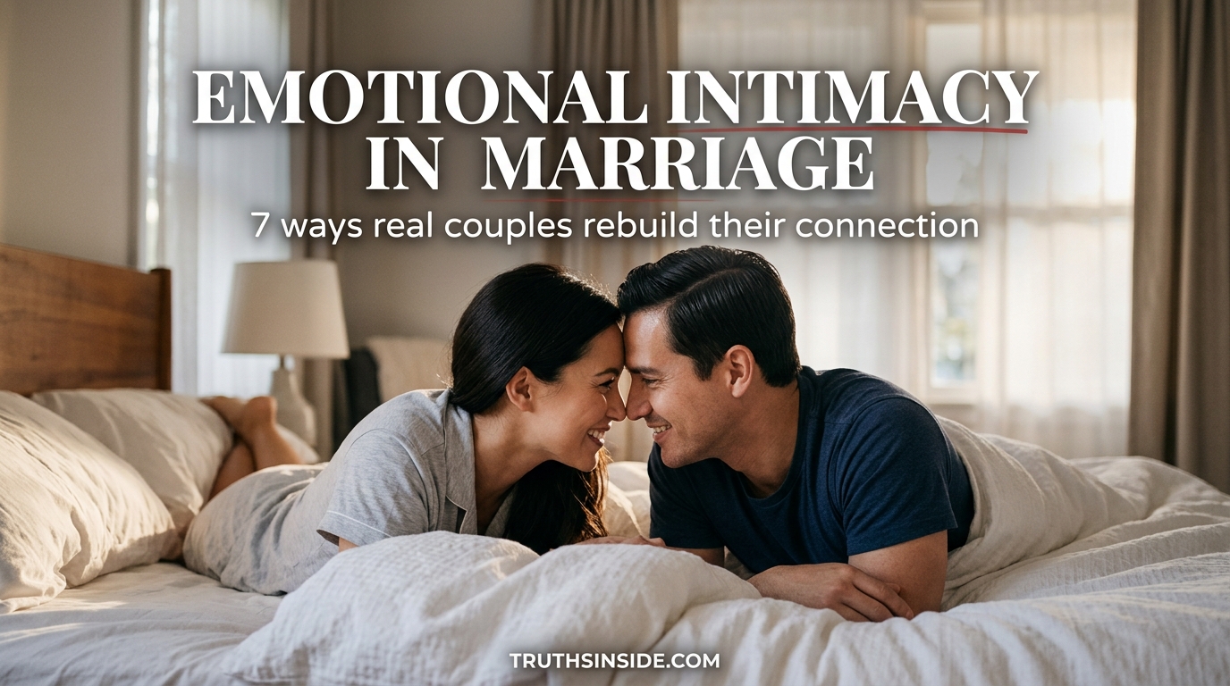 Emotional Intimacy in Marriage: 7 Ways to Rebuild It