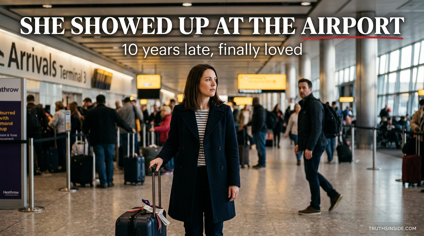 Showed Up At The Airport: 10 Years Late, Finally Loved