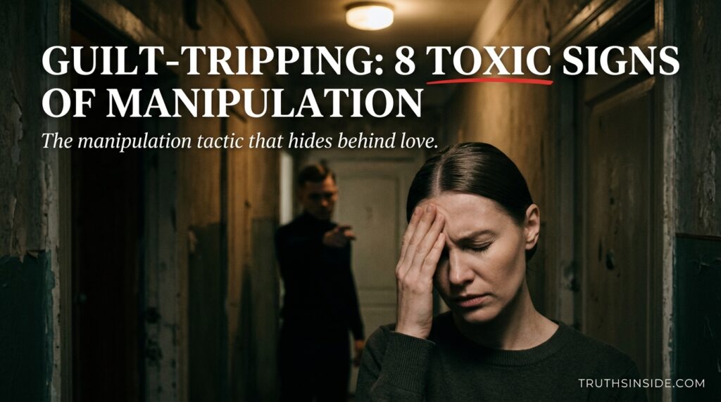 Guilt-Tripping: 8 Toxic Signs of Manipulation