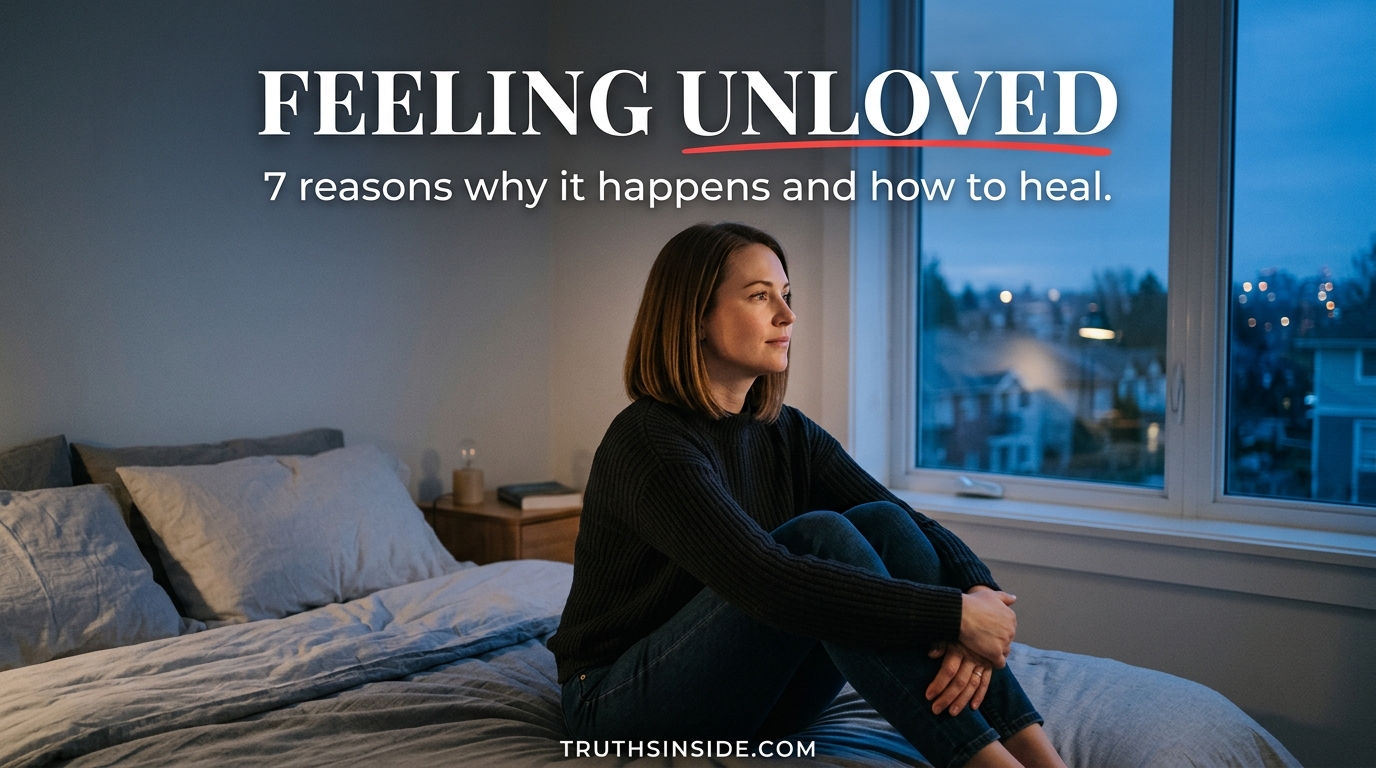 Feeling Unloved: 7 Reasons Why and How to Heal Now