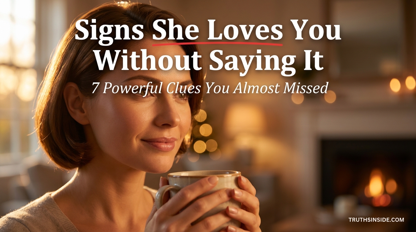Signs She Loves You Without Saying It — 7 Powerful Clues