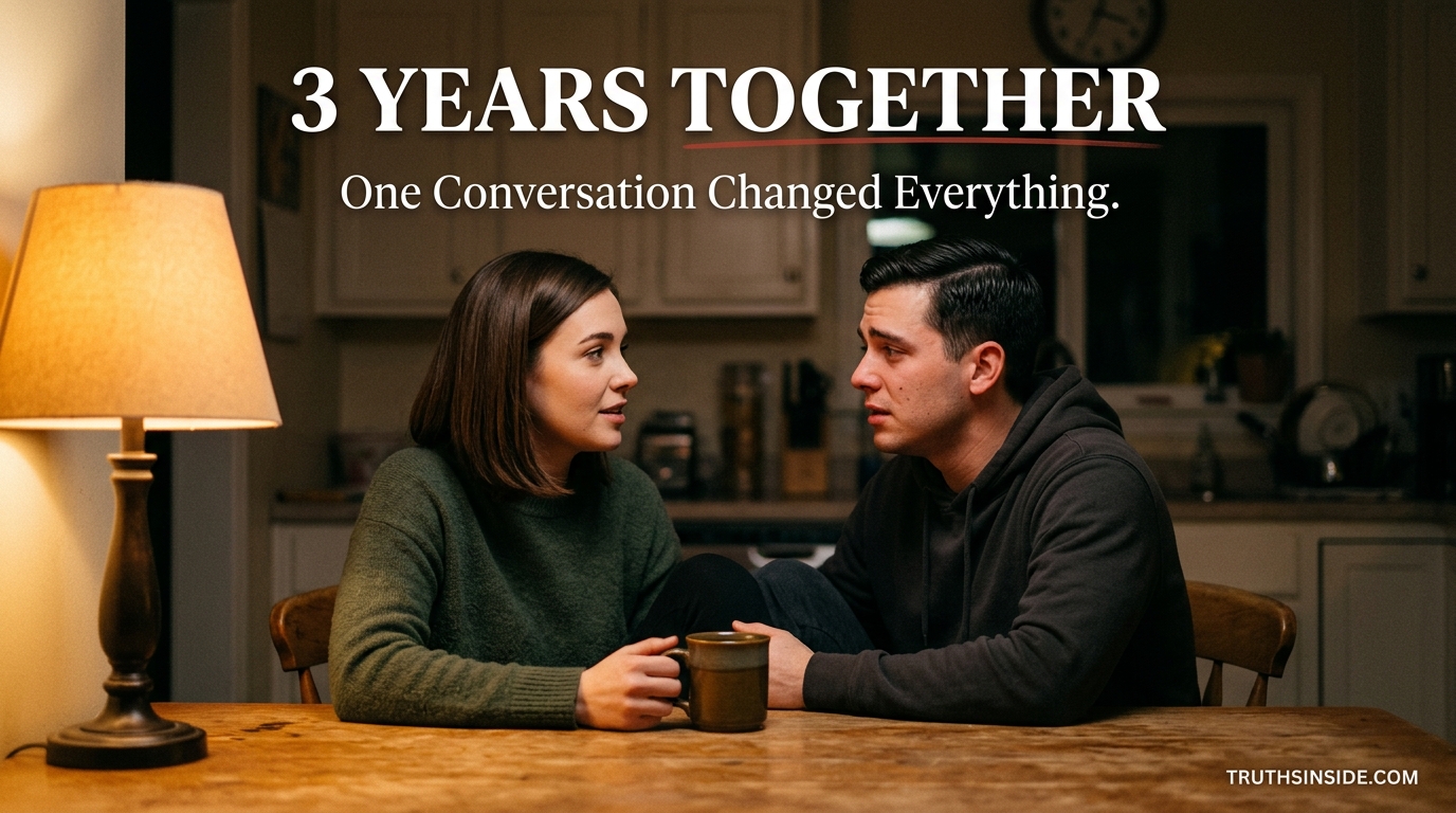 3 Years Together: One Conversation Changed Everything