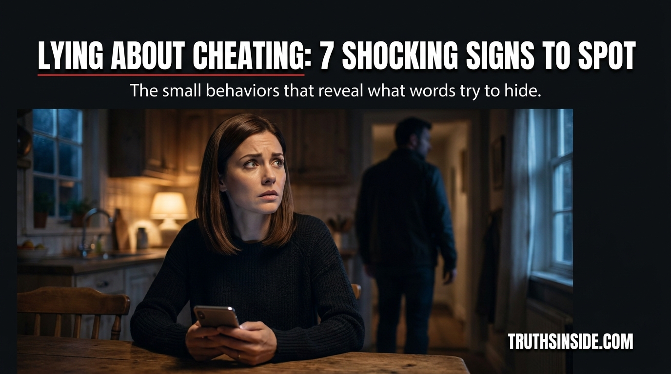 Lying About Cheating: 7 Shocking Signs to Spot