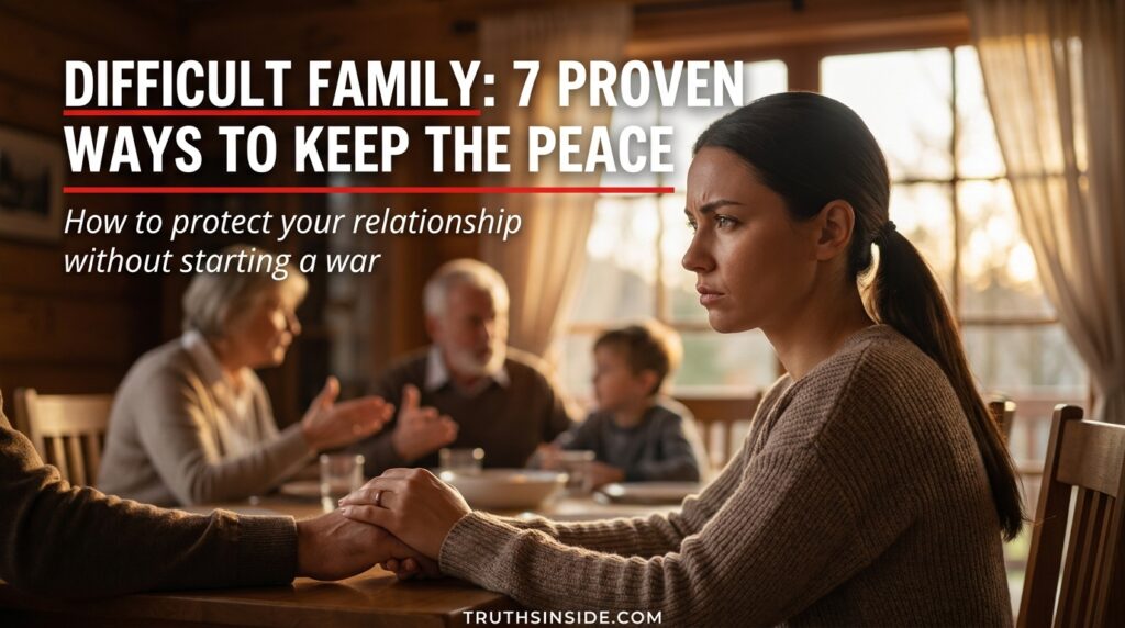 Difficult Family: 7 Proven Ways to Keep the Peace