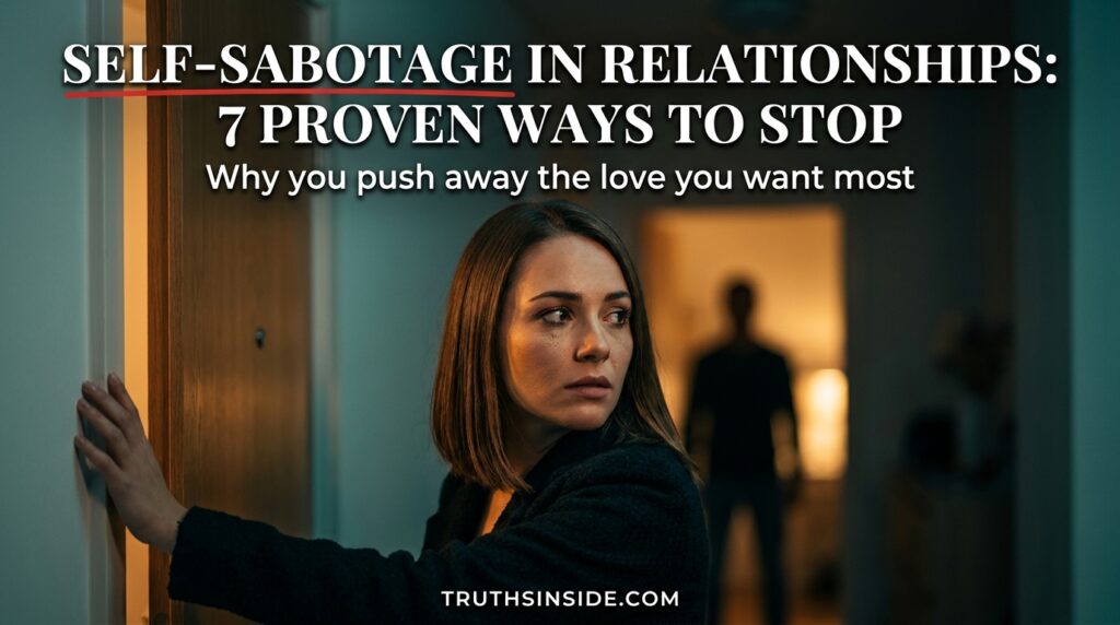 Self-Sabotage in Relationships: 7 Proven Ways to Stop