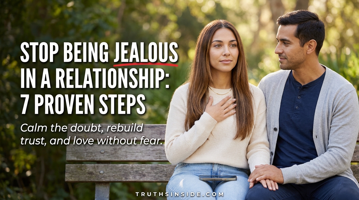 Stop Being Jealous in a Relationship: 7 Proven Steps