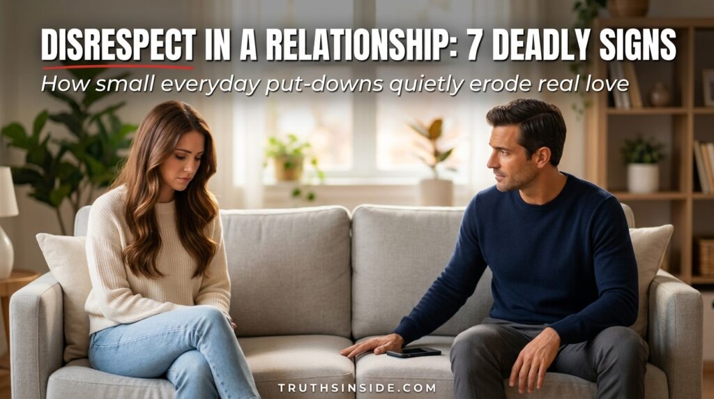 Disrespect in a Relationship: 7 Deadly Signs