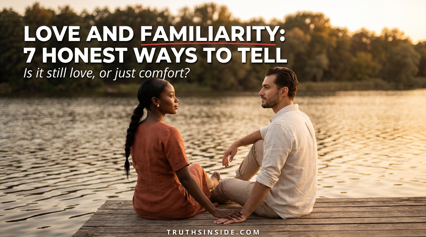Love and Familiarity: 7 Honest Ways to Tell