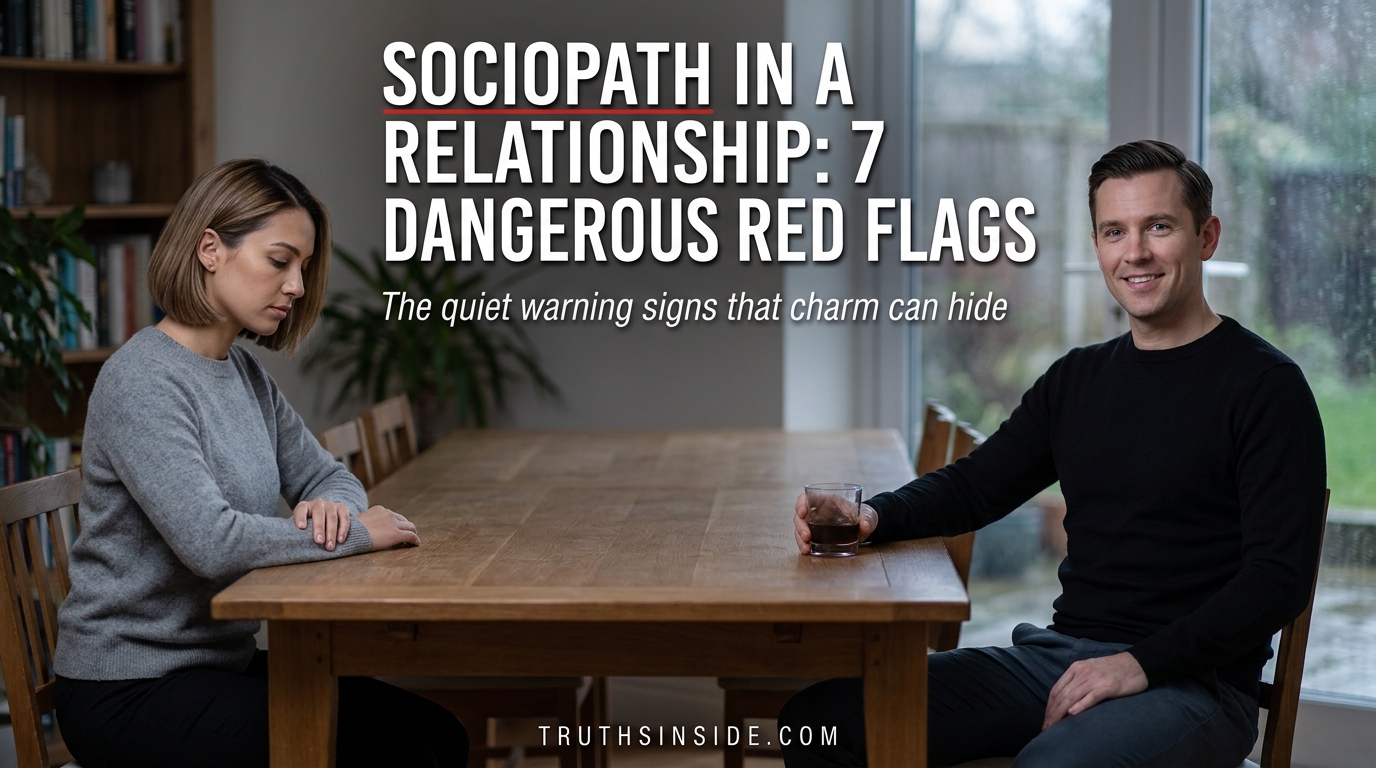 Sociopath in a Relationship: 7 Dangerous Red Flags