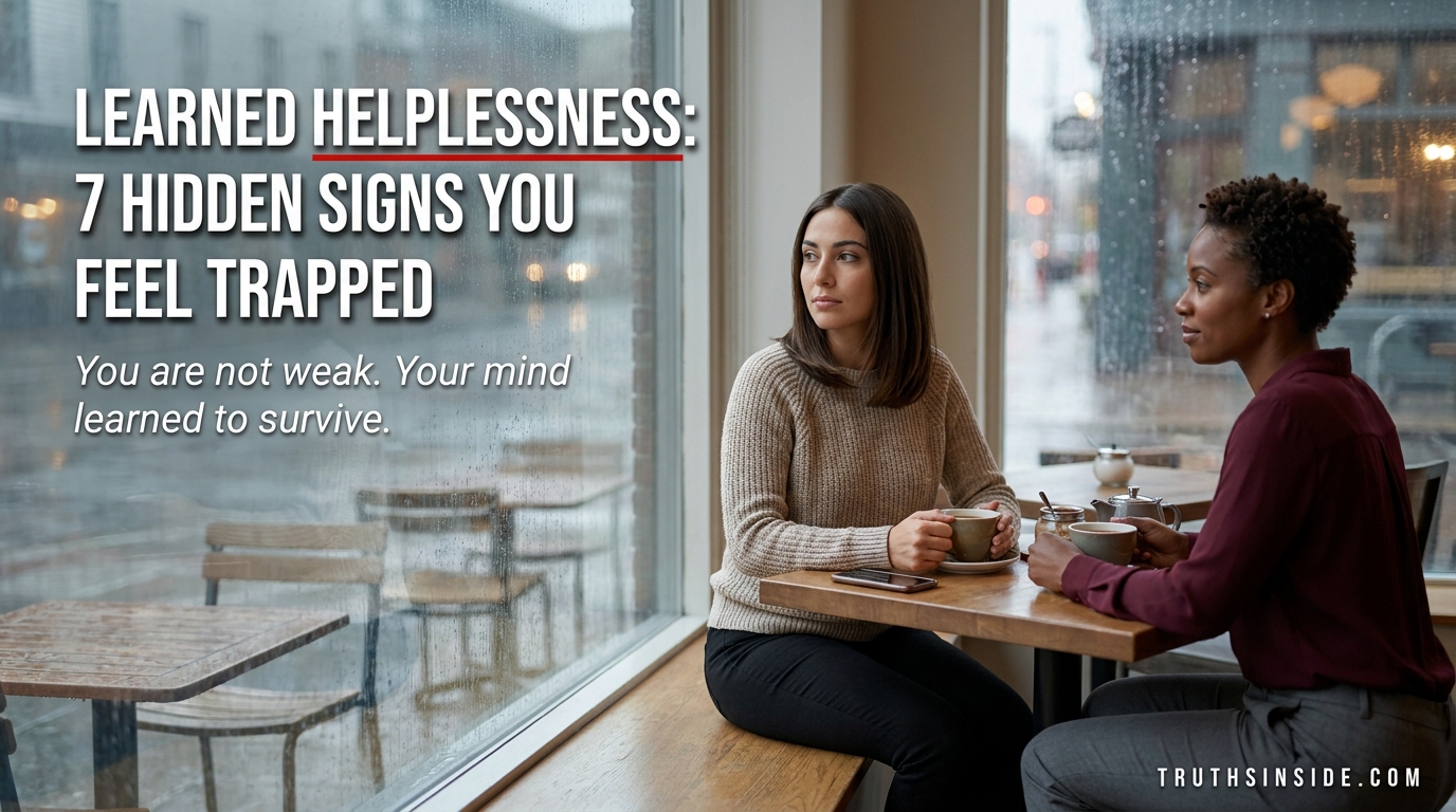 Learned Helplessness: 7 Hidden Signs You Feel Trapped