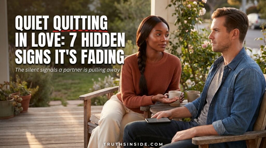 Quiet Quitting in Love: 7 Hidden Signs It's Fading