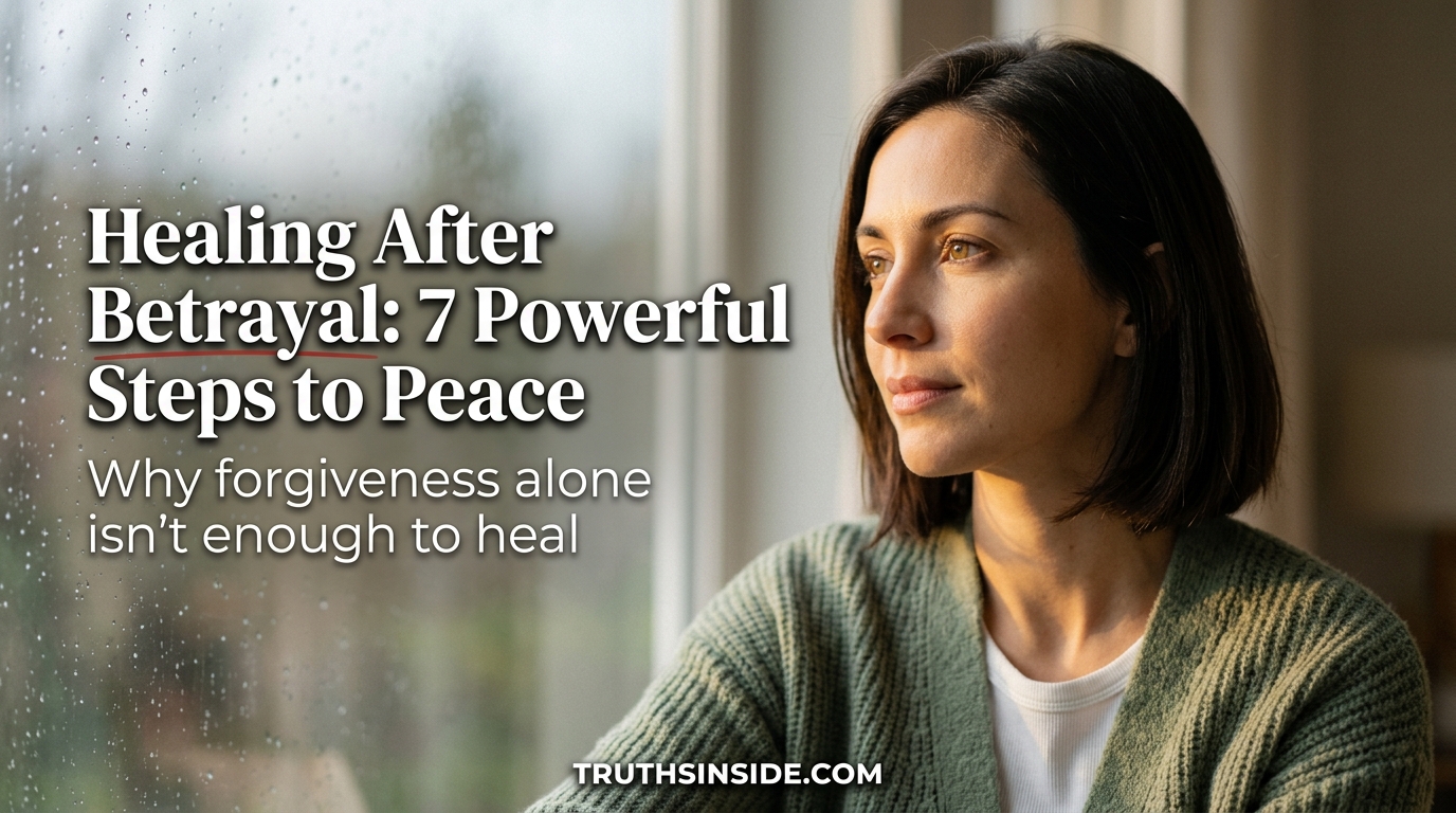 Healing After Betrayal: 7 Powerful Steps to Peace