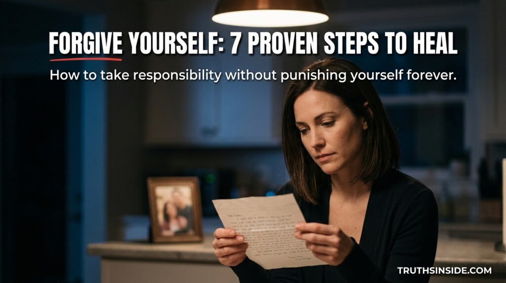 Forgive Yourself: 7 Proven Steps to Heal