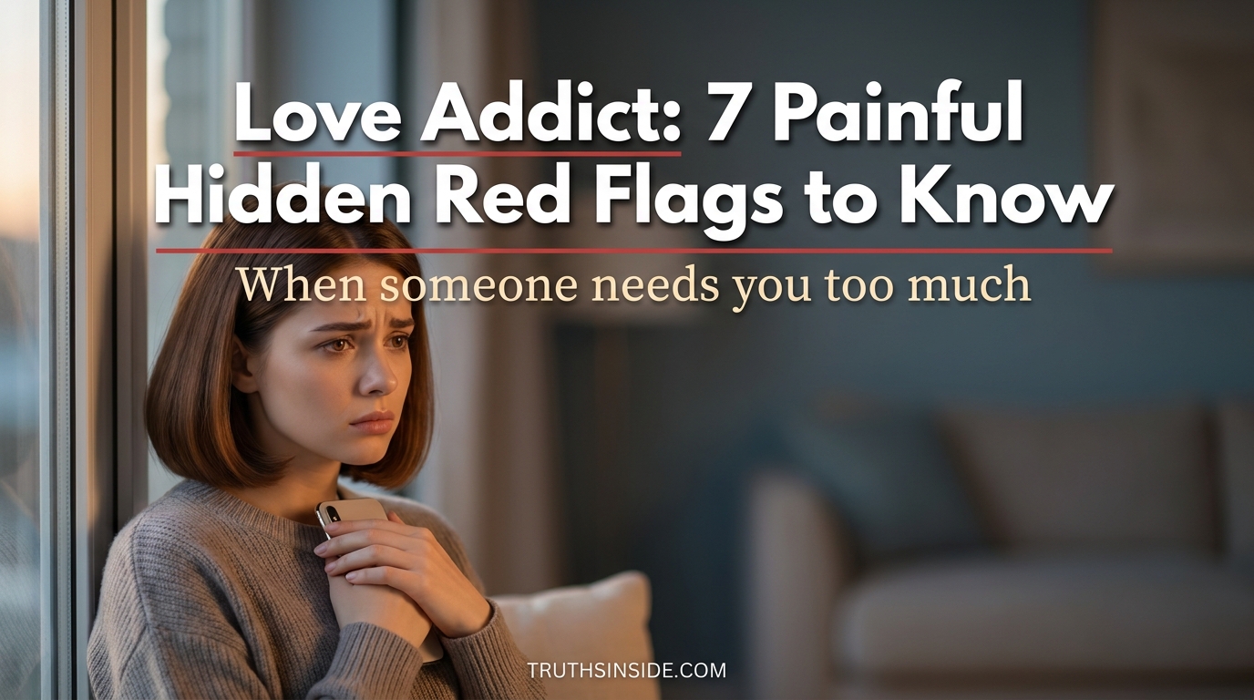 Love Addict: 7 Painful Hidden Red Flags to Know
