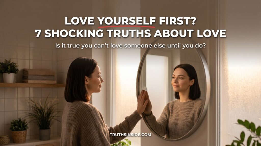 Love Yourself First? 7 Shocking Truths About Love